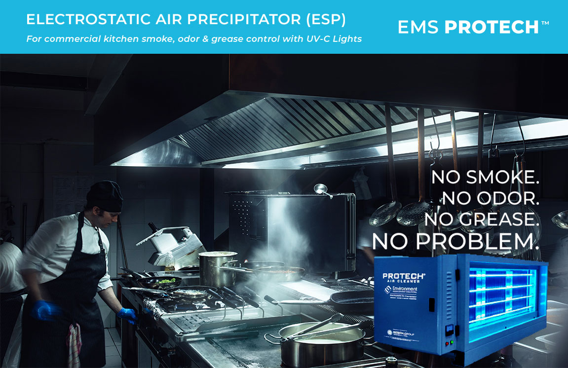 ESP air cleaning stage