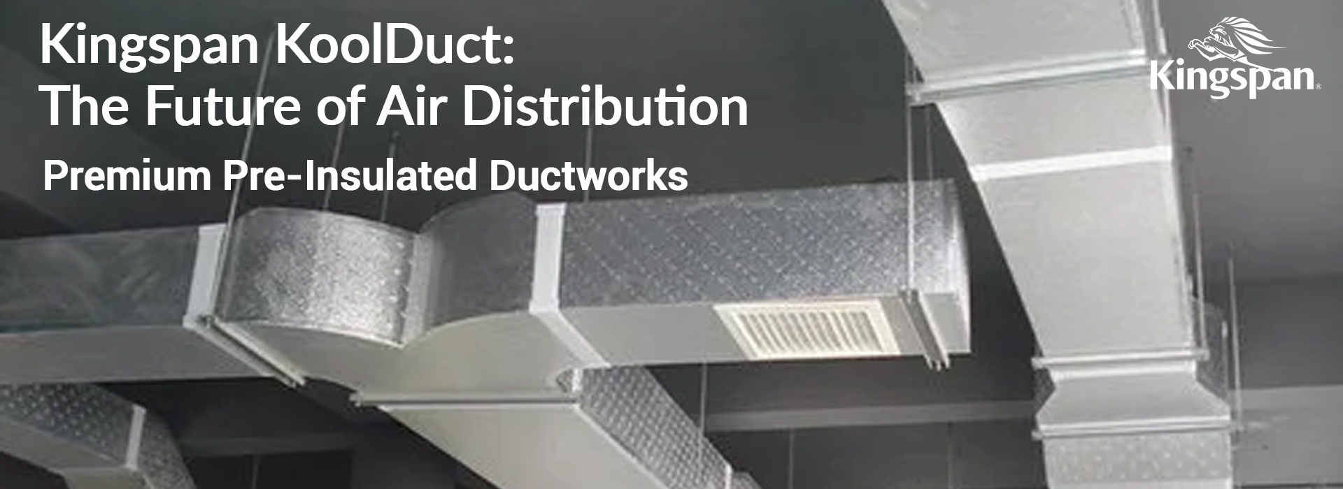 KoolDuct retrofit installation in a constrained ceiling space